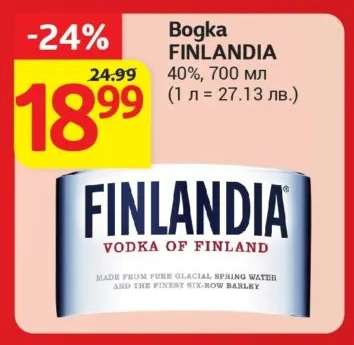 Водка Finlandia