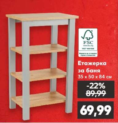 Етажерка за баня