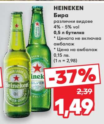 HEINEKEN Бира