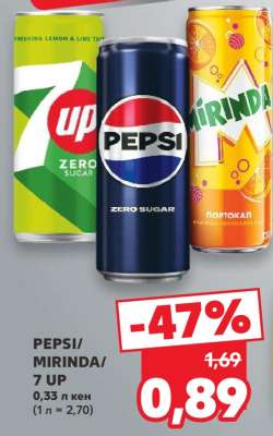 PEPSI/ MIRINDA/ 7 UP