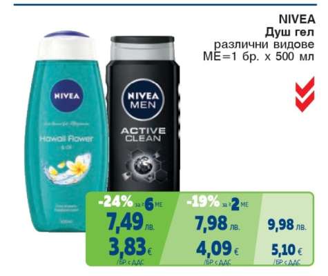 NIVEA Душ гел