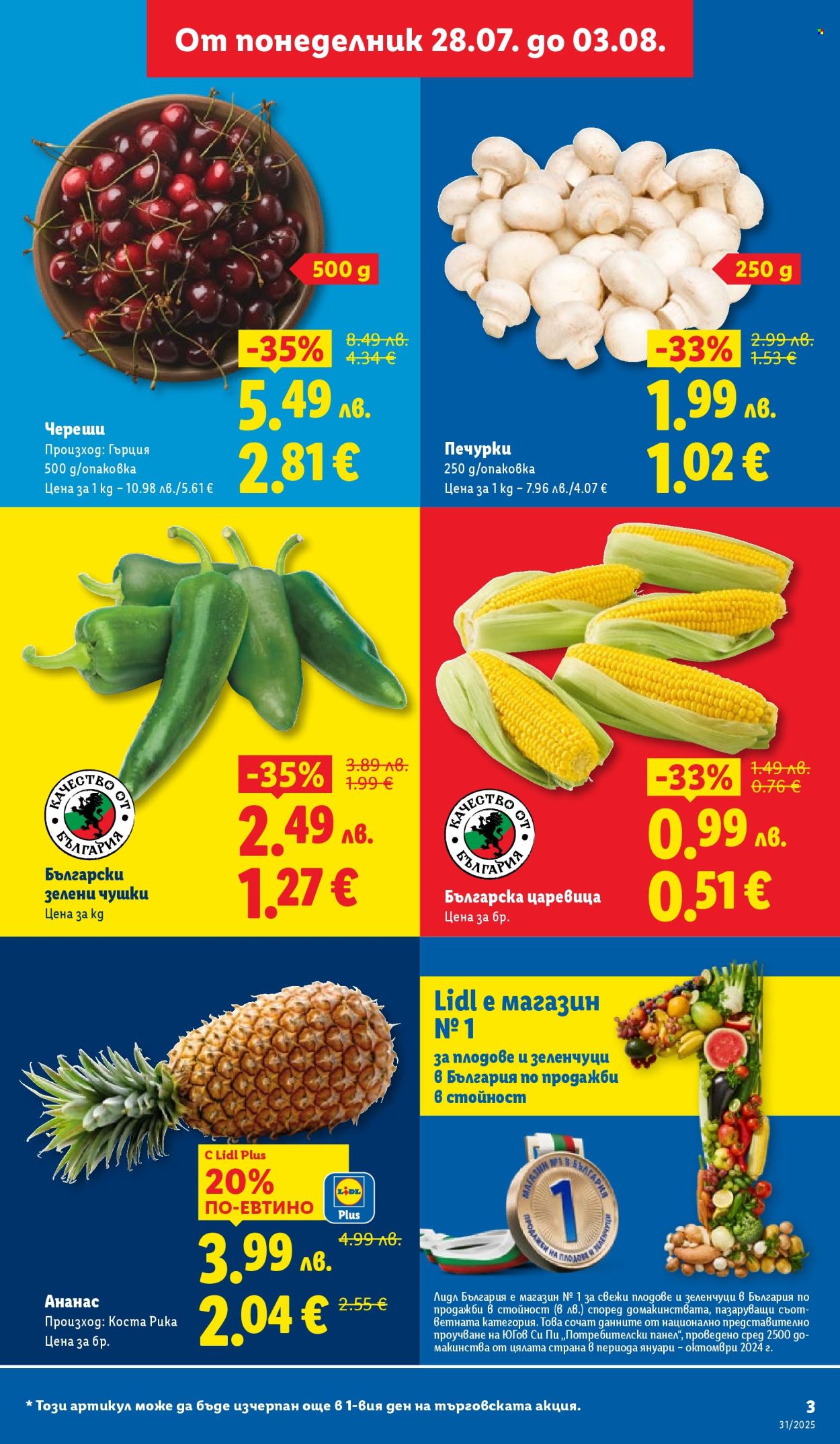 Брошура на Лидл - 28.07.2025 - 03.08.2025. Страница 3