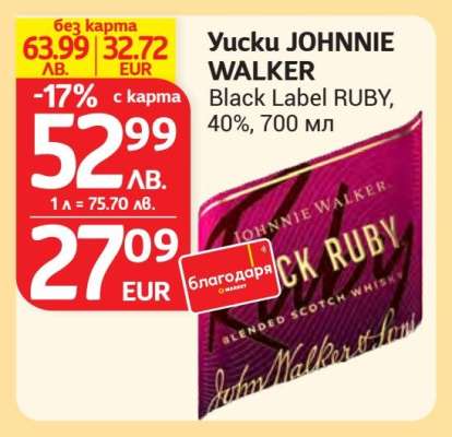 Уиски Johnnie Walker