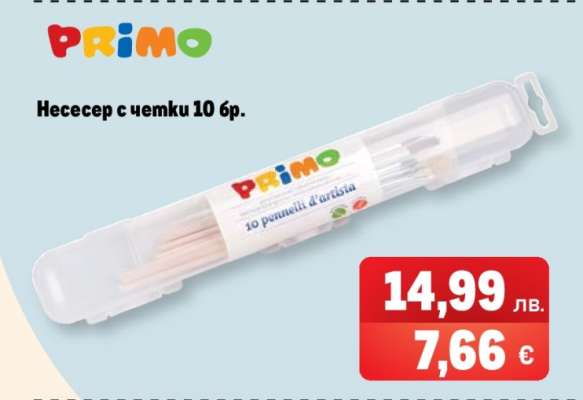 Несесер с четки 10 бр.