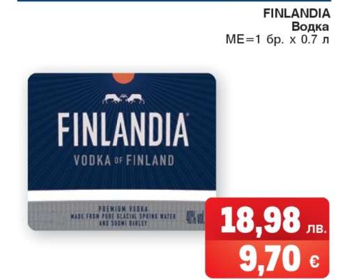 FINLANDIA Водка