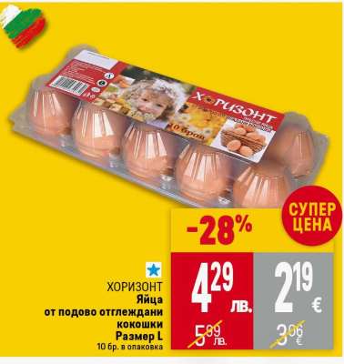 ХОРИЗОНТ Яйца