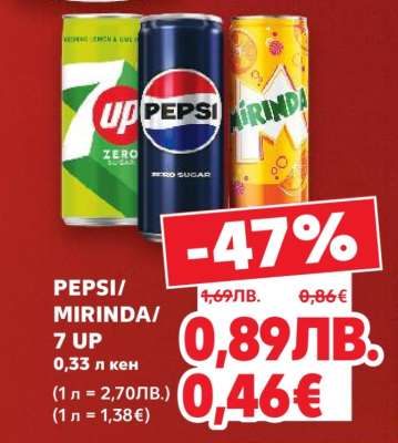 PEPSI/ MIRINDA/ 7 UP