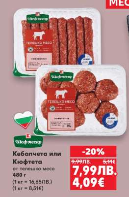 Кебапчета или Кюфтета