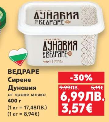 ВЕДРАРЕ Сирене Дунавия