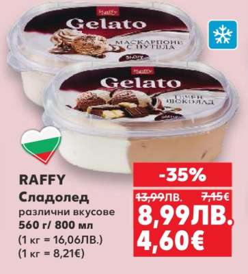 RAFFY Сладолед