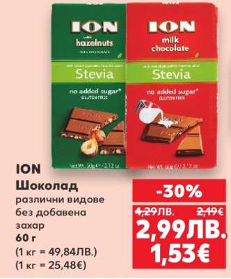 ION Шоколад