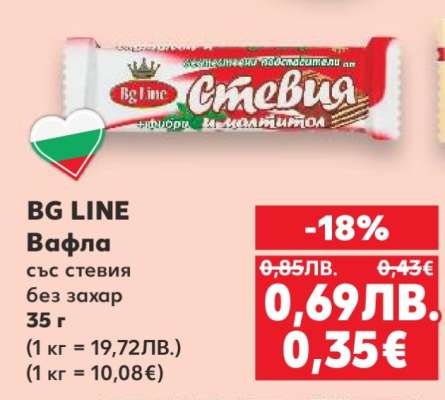 BG LINE Вафла