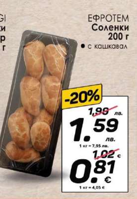 ЕФРОТЕМ Соленки 200 г
