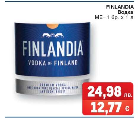 FINLANDIA Водка