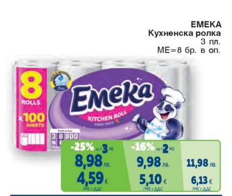 EMEKA Кухненска ролка