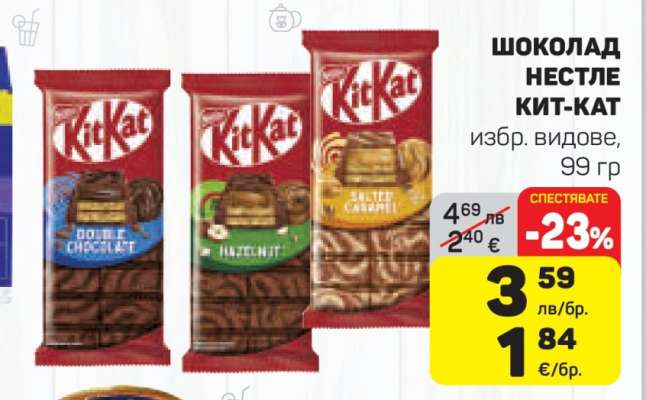 Шоколад Нестле Кит-Кат
