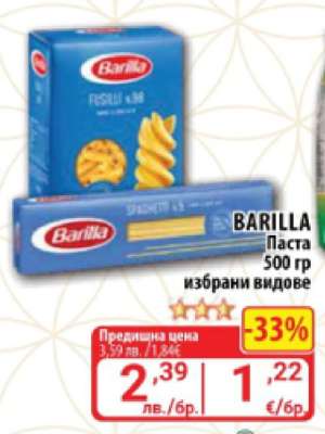 BARILLA Паста