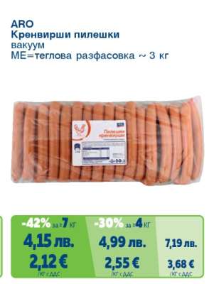ARO Кренвирши пилешки