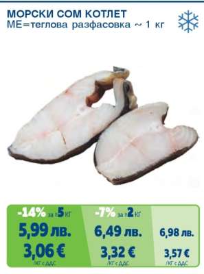 МОРСКИ СОМ КОТЛЕТ