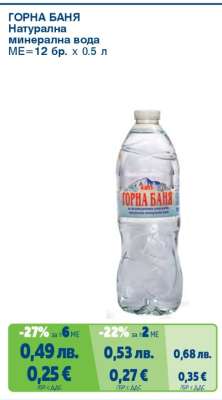 ГОРНА БАНЯ