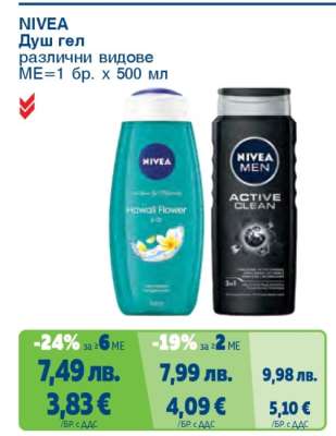 NIVEA Душ гел