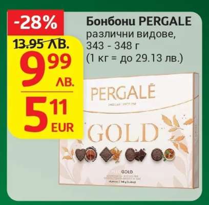 Бонбони PERGALE