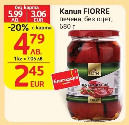 Капия FIORRE