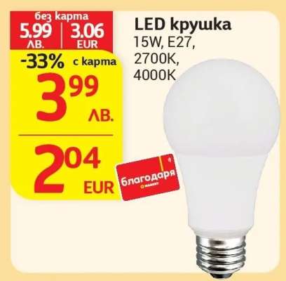 LED крушка
