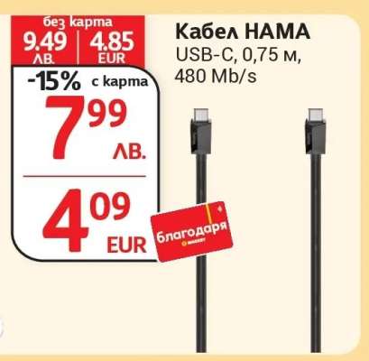 Кабел HAMA
