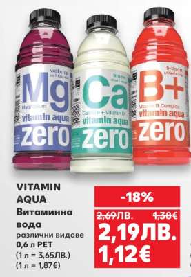 VITAMIN AQUA Витаминна вода