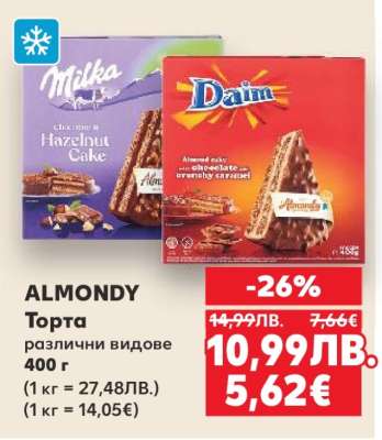ALMONDY Торта