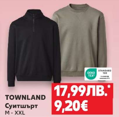 TOWNLAND Суитшърт