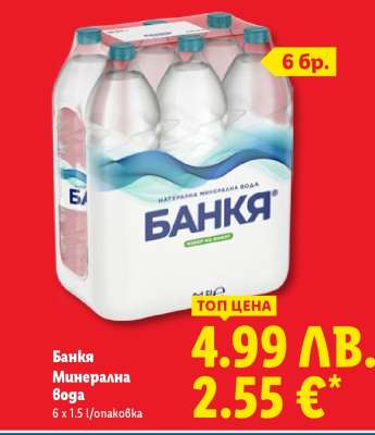 БАНКЯ Минерална вода