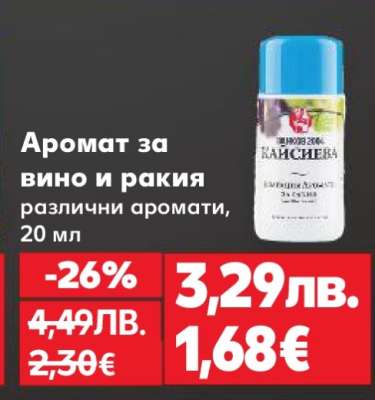 Аромат за вино и ракия