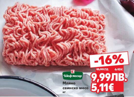 Мляно свинско месо кг