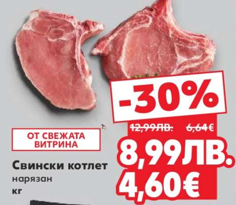 Свински котлет