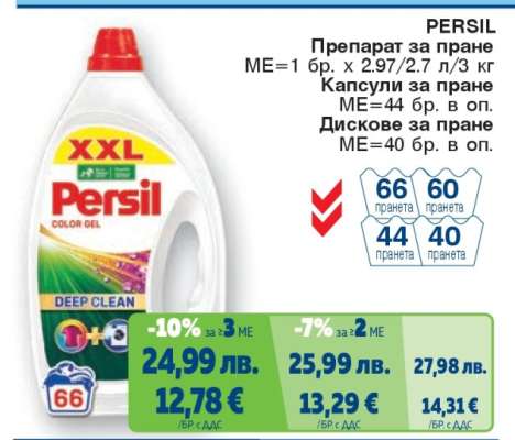 PERSIL Препарат за пране