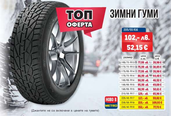 Зимни гуми 205/55 R16