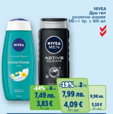 NIVEA Душ гел