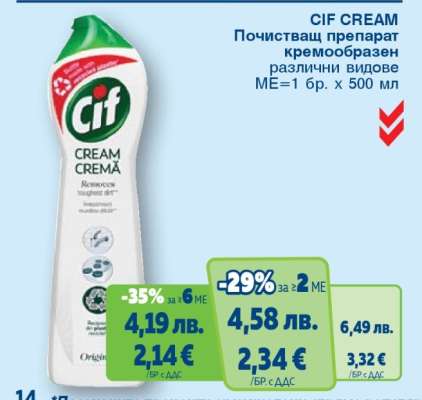 Cif Cream
