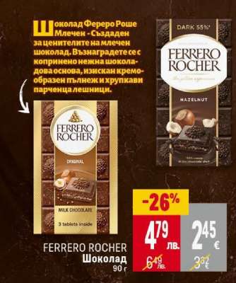 Ferrero Rocher Шоколад