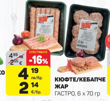 Кюфте/Кебапче Жар