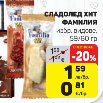 Сладолед Хит Фамилия
