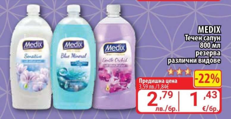 MEDIX Течен сапун