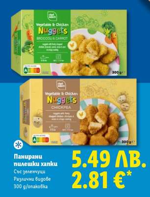 Панирани пилешки хапки