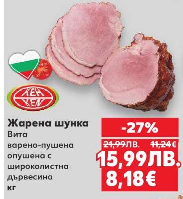 Жарена шунка
