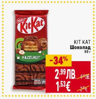 KIT KAT Шоколад