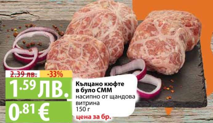 Кълцано кюфте в було СММ