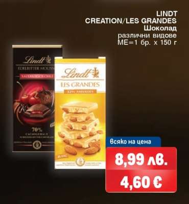 LINDT CREATION/LES GRANDES