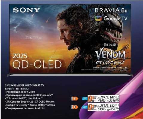 Sony Bravia 8 II Google TV